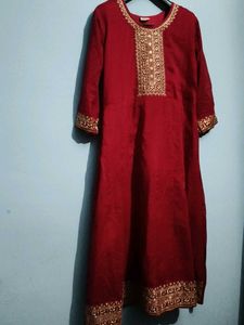 Elegant Maroon Kurta