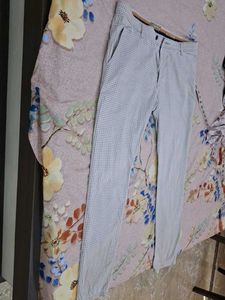 Checked Casual Pants