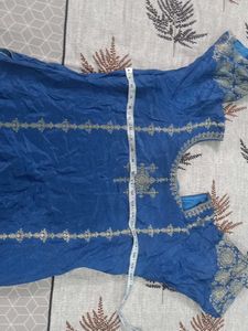 Blue Trouser Suit