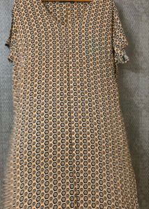 Animal Print Plus Size Kurti