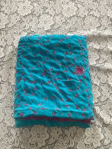 Blue Festive Saree