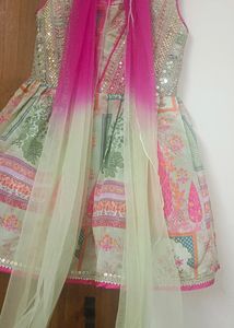 Baby Girl Pathani Set