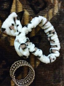 Leopard Print Headband &amp; Bracelet Set