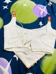 Embroidered Elephant Blouse ( Gamathi Blous