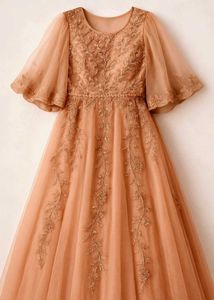 Stylish Ruffle Blouse Skirt And blous