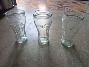 Coca Cola 3Glass Glasses