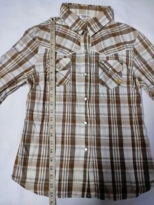 Men&#39;s Western Shirt With Snap Button