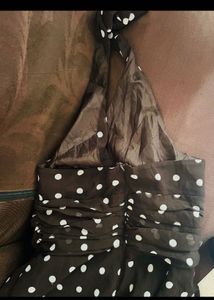 Gathered Halter Neck