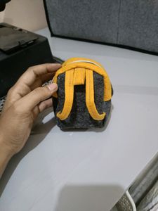 Mini Hanmade Hoop Embroidery Bagpack