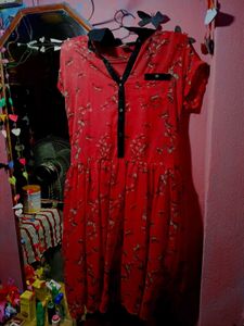 Red Butterfly Dress
