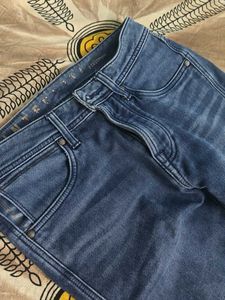 Stylish Dark Wash Denim Jeans