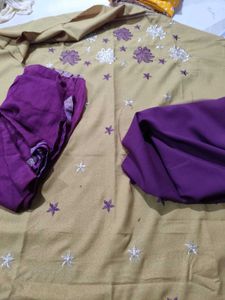 Crepe Embroidery Suit Sale