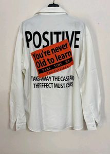 Back Printed Free Size Shirt