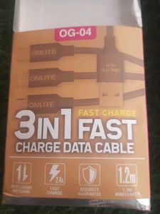 Onlite 3-in-1 Charge Data Cable