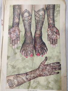 Bridal And Bridesmaids Mehendi Design Book
