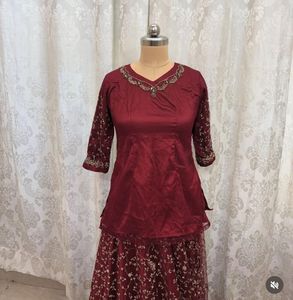 zardozi work lehenga