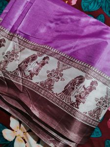 Elegant Purple Saree