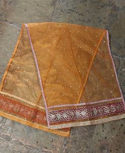 Gorgeous Yellow Embroidered  Choli