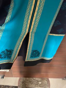 Elegant Navy Blue &amp; Firozi Kurta from (W)16