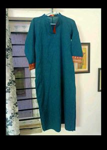 Women's  Elegant Blue Kurta