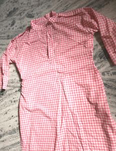 🌸Cute Pink n White Kurta