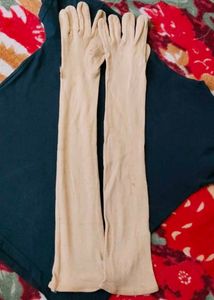 Vintage Nude Gloves