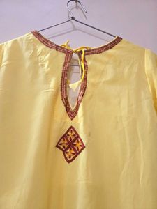 Ombre Chiffon Kurta And Dupatta