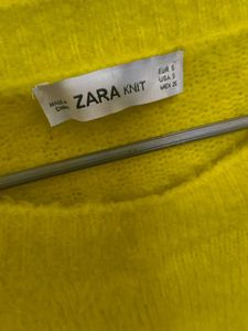 Zara Knit Sweater - Vibrant Yellow