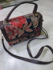 Cotton Print Sling Bag