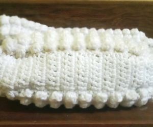 Popcorn Stitch Handbag
