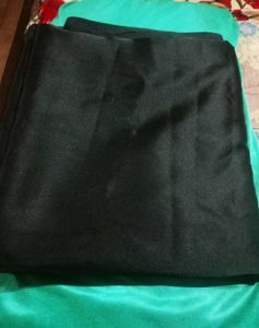 BLACK SATIN SAREE