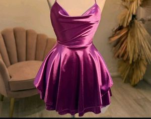 Short Satin Frock