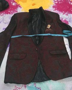 Stylish Burgundy blazer