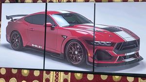 Split Car Poster 8k Quality Full HD Glossy