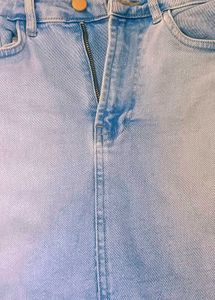 Sky Blue Mini Skirt For Your Teenager Girls.