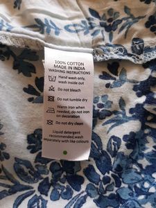 Cotton Indigo Kurta