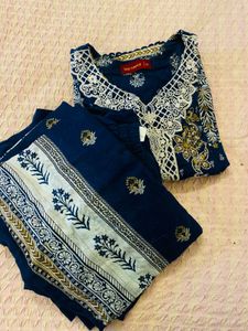 Original Pakistani Suit Elegant Embroidered