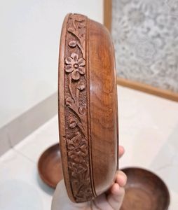 New Wooden Antique Bowl Set Of 3