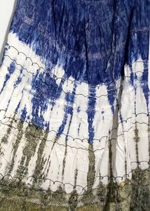 Tie-Dye Tiered Maxi Skirt