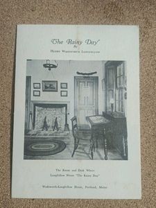 Vintage &#34;The Rainy Day&#34; Print