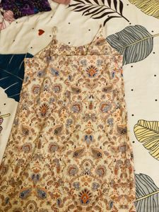 Patterned Sundress with Spaghetti Straps