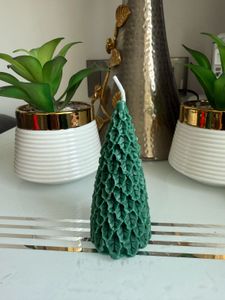 🎄Whimsical Winter Pine Candles