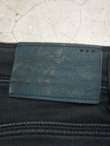 John Players Men’s Black Slim Fit Denim Jeans