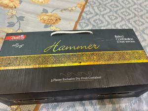 Giftpack- Containers Set Of 3/ Multipurpose
