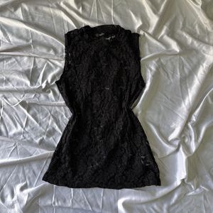 Raven Lace Top