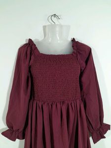Maroon Dress For Women&#39;s