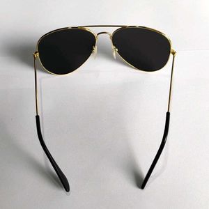 Blue Lens Aviator Sunglasses (Unisex)