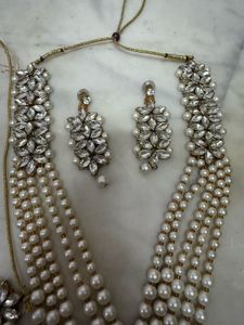 Elegant Pearl Jewelry Set