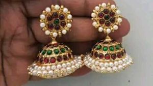 Gold Plated Big Jhumka
