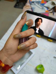 Articial Glitter Nails